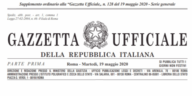 DPCM 11 giugno 2020 <br>AVVIO DELLA FASE 3