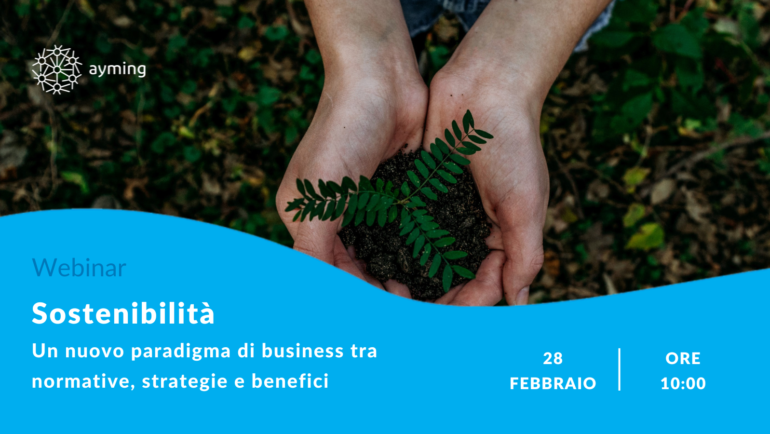 Sostenibilità certificata – Webinar 28 febbraio 2023, ore 10.00  